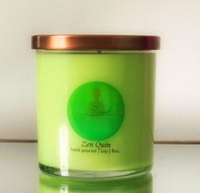 Load image into Gallery viewer, green soy candle 
